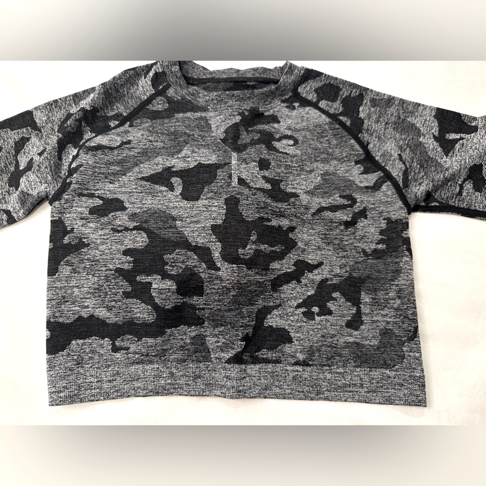 Camo designer Black and gray camo fitness set - Picture 9 of 16